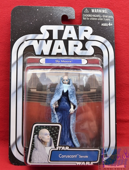 OTC Trilogy Collection Sly Moore Coruscant Senate Figure #3