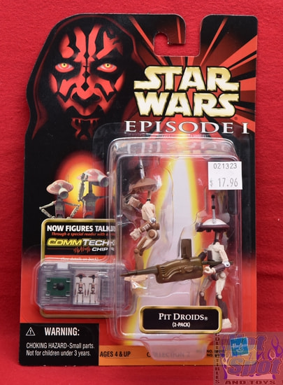 EP 1 CommTech Pit Droids Figure 2 Pack