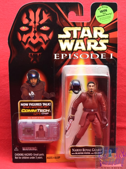 EP 1 CommTech Naboo Royal Guard Figure