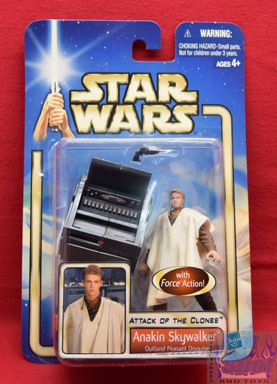 Attack of the Clones Anakin Skywalker Peasant Disguise Figure