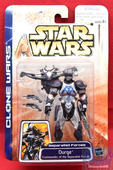 Clone Wars Durge Separatist Forces Figure