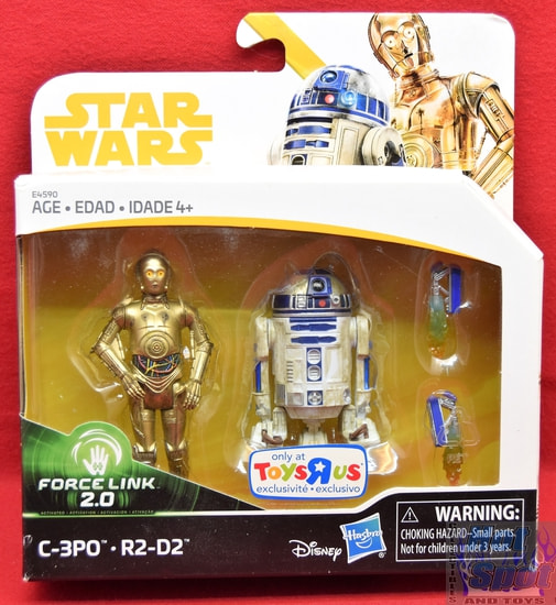 Force Link 2.0 C-3PO & R2-D2 Figure 2-Pack - Toys R Us