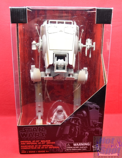 Star Wars Black Series Imperial AT ST Walker and Driver