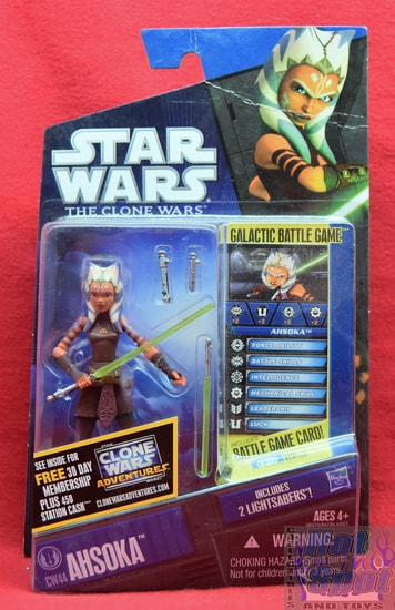 The Clone Wars Ahsoka Figure CW44 RARE