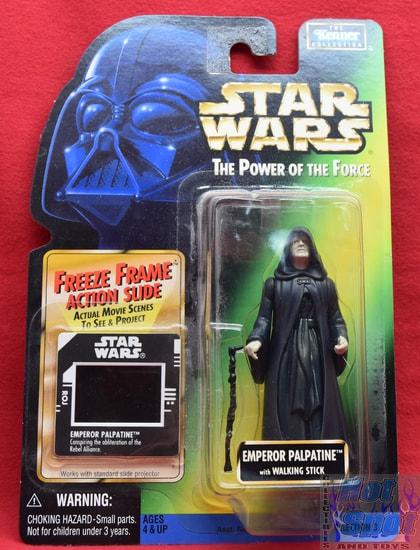 Freeze Frame Emperor Palpatine POTF Figure