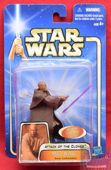 Attack of the Clones Mace Windu Arena Confrontation Figure