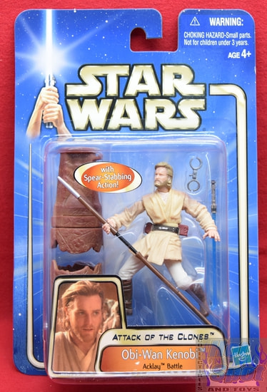 Attack of the Clones Obi-Wan Kenobi Acklay Battle Figure