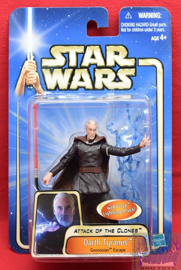 Attack of the Clones Darth Tyranus Geonosian Escape Figure