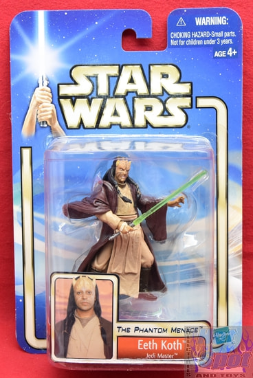 The Phantom Menace Eeth Koth Jedi Master Figure