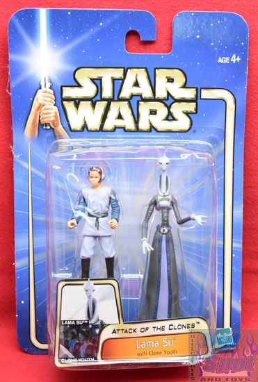 Attack of the Clones Lama Su & Clone Youth Figure 2 Pack