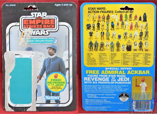 Bespin Security Guard V2 Kenner Card Backer