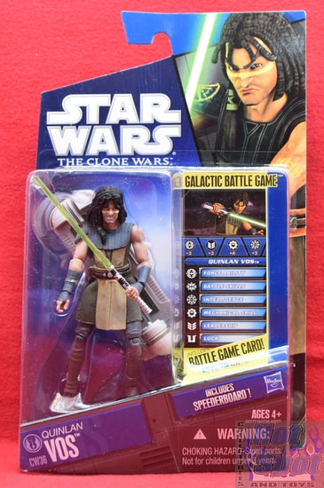 The Clone Wars Quinlan Vos Figure CW36
