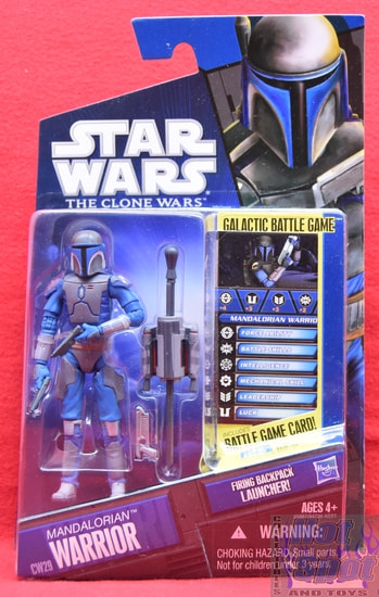 The Clone Wars Mandalorian Warrior Figure CW29