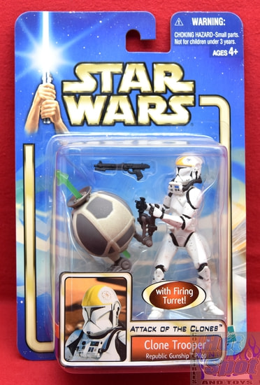 Attack of the Clones Clone Trooper Gunship Pilot Figure