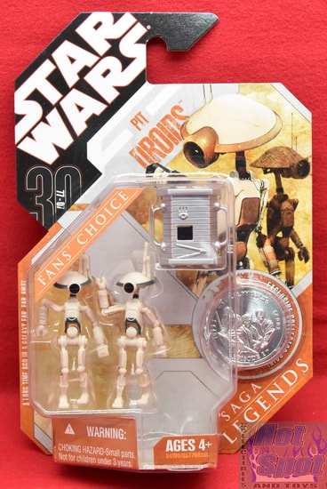 TAC 30th Pit Droids Figure 2 Pack