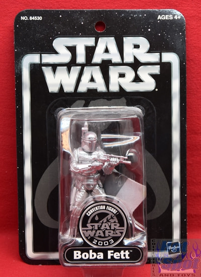 Silver Series 2003 SDCC Exclusive Boba Fett Figure