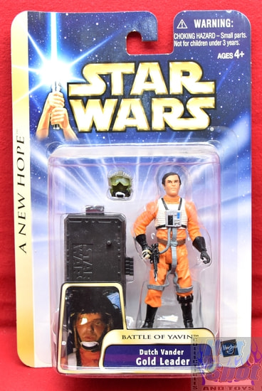 A New Hope Dutch Vander Gold Leader Battle of Yavin Figure