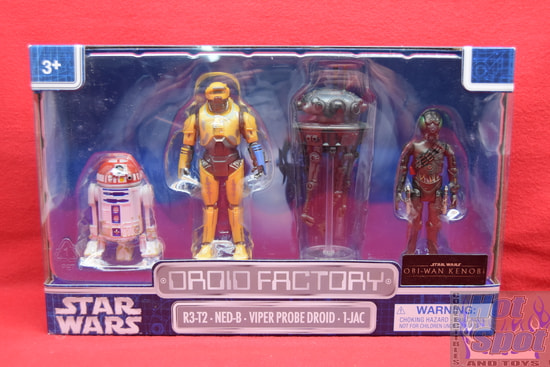 Disney Parks Exclusive Droid Factory Obi-Wan Kenobi 4 Pack