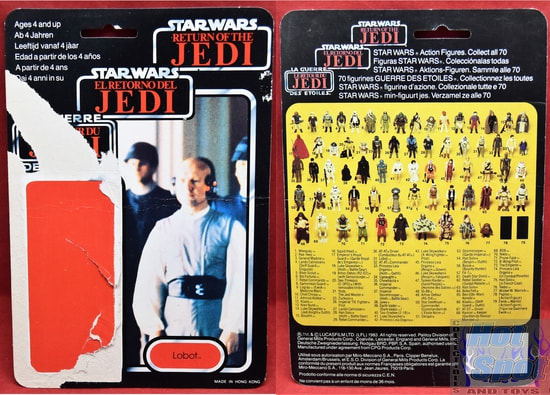 Lobot Palitoy Card Backer