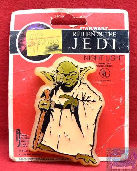 Return of the Jedi Yoda Vintage Night Light