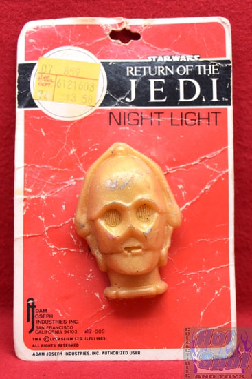 Return of the Jedi C3-PO Head Vintage Night Light 