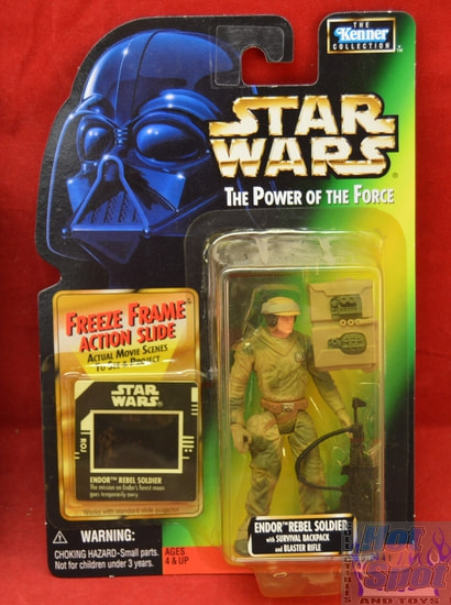 Freeze Frame Endor Rebel Soldier
