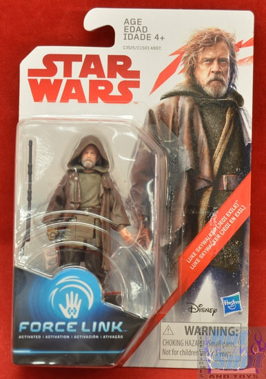 Force Link Luke Skywalker (Jedi Exile) Figure