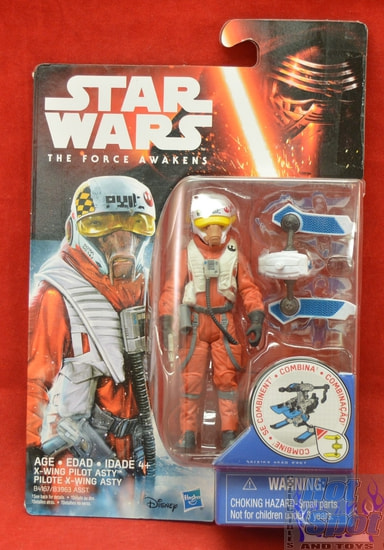 TFA X-Wing Pilot Asty Figure