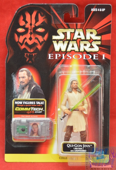 EP 1 CommTech Qui-Gon Jinn Jedi Duel Figure