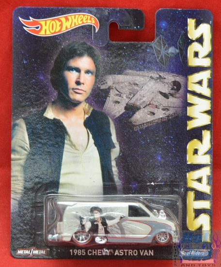 Hot Wheels Star Wars 1985 Chevy Astro Van Car