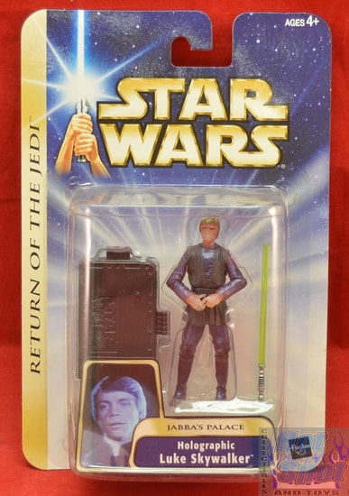 Return of the Jedi Holographic Luke Skywalker Figure MOC