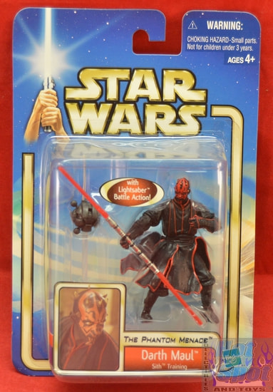 The Phantom Menace Darth Maul Sith Training Figure