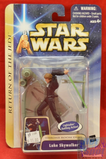 Return of the Jedi Luke Skywalker Throne Room Duel Figure