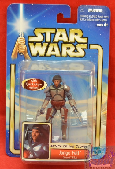 Attack of the Clones Jango Fett Slave I Pilot Figure