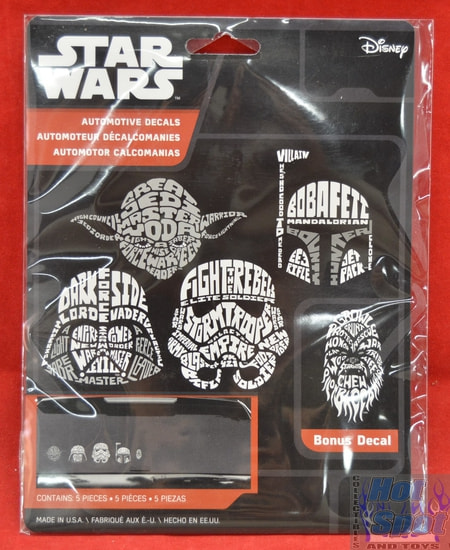 Star Wars Car Decals