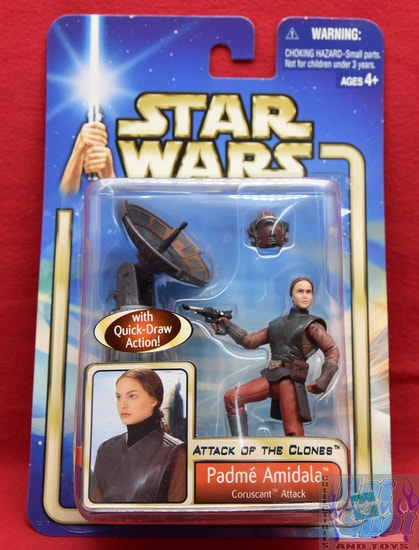 Attack of the Clones Padme Amidala Coruscant Attack Figure