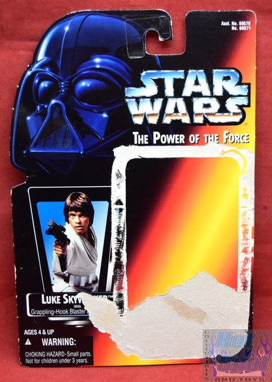 POTF Luke Skywalker Jedi Training Card Backer