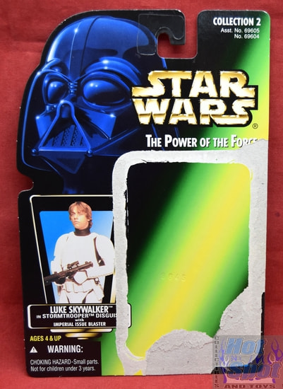 POTF Luke Skywalker Stormtrooper Disguise Card Backer