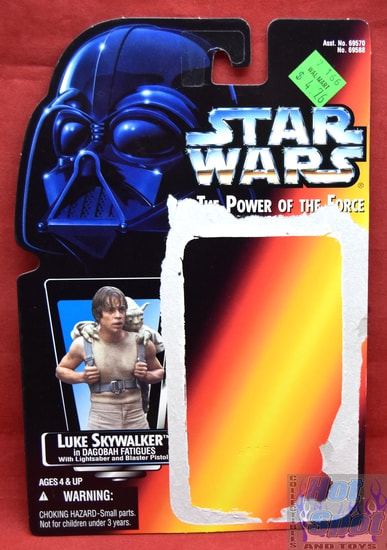 POTF Luke Skywalker Dagobah Card Backer