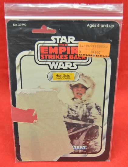 ESB Hoth Han Solo 31 B Backer #2