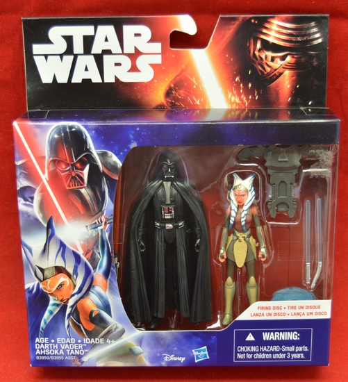 TFA Darth Vader & Ahska Tano two Pack Figures