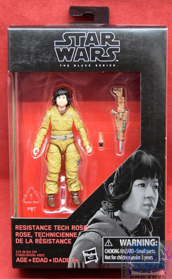 Resistance Tech Rose 3.75 Black Series Figure