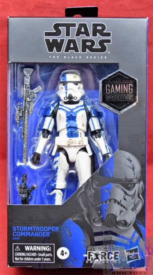 Stormtrooper Commander Force Unleashed 6" Black Series Figure