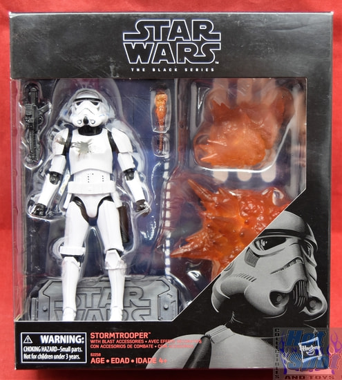 Stormtrooper with Blast Accessories 6" Black Series Figure