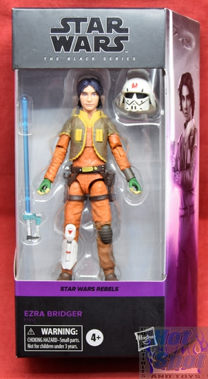 Ezra Bridger Rebels 6" Black Series Figure