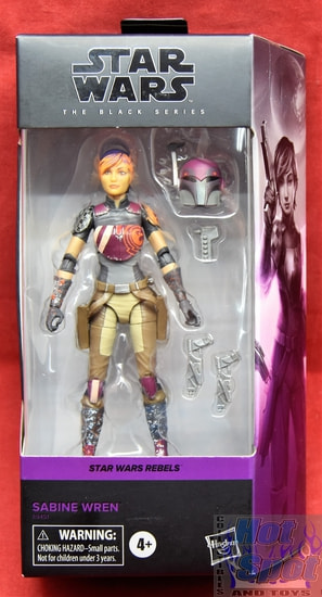 Sabine Wren Rebels 6" Black Series Figure