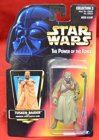 Red Card Tusken Raider Figure