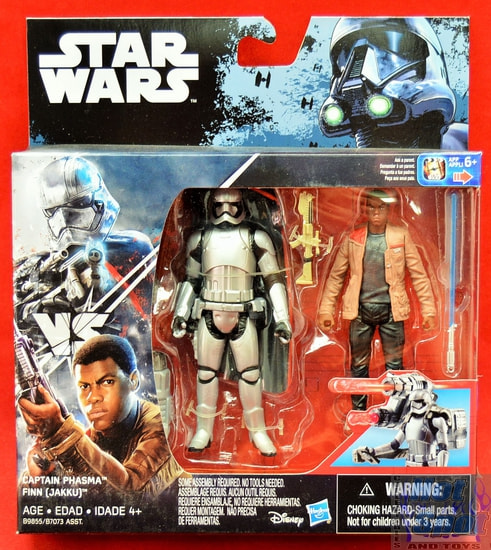 TFA Star Wars Captain Phasma & Finn