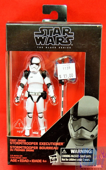First Order Storm Trooper Executioner 3.75 Black Series Figure