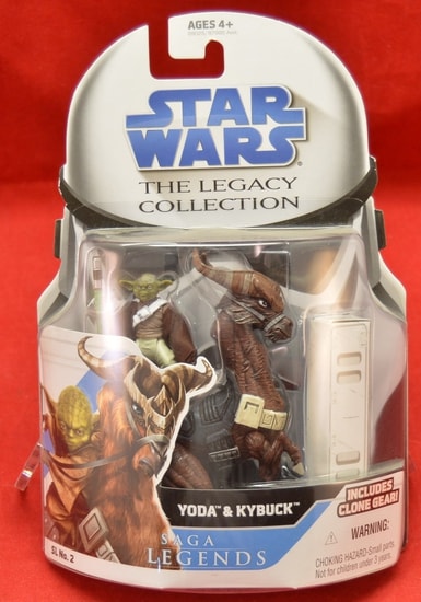 TLC Legacy Yoda & KyBuck Figure